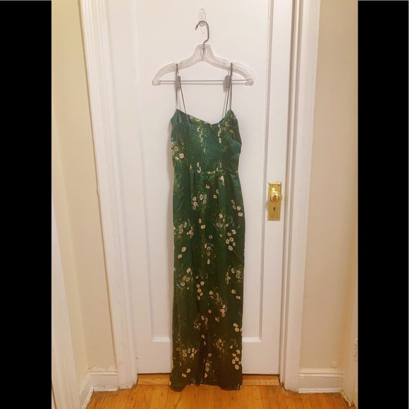 REFORMATION Frankie Silk Dress in Buena Print - Picture 7 of 7